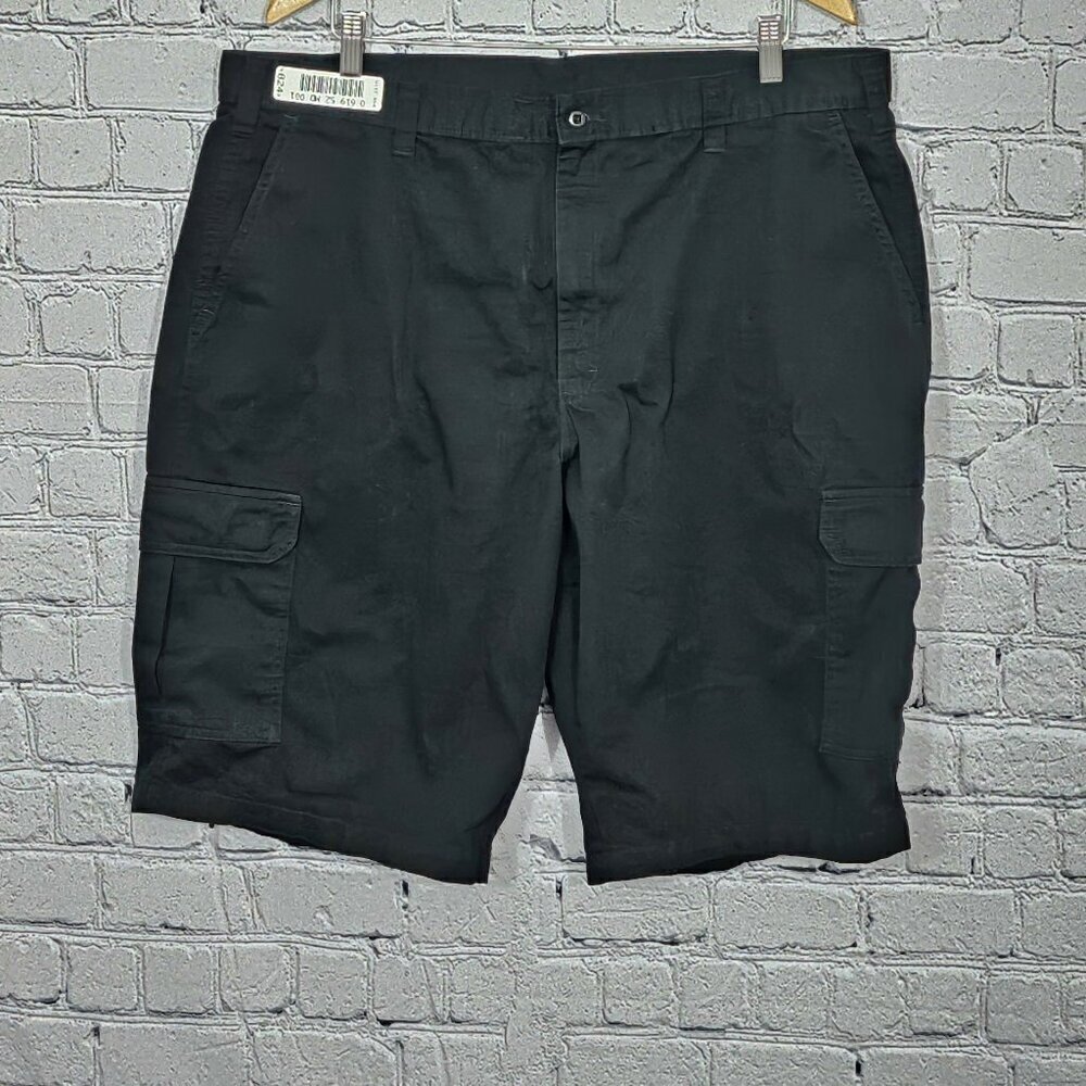 Dickies Black Cargo Shorts Size 40 Workwear Utility